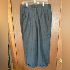 Sartoria Menchettie Made in Italy Pleated Dress Pants Sz 34